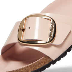 Birkenstock Madrid Big Buckle (High Shine Light Rose)