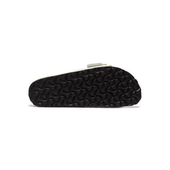 Birkenstock Madrid Hammered Big Buckle (White Leather)