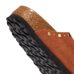 Birkenstock Arizona Rivets (Dark Rust Suede)