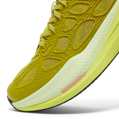 HOKA Mach X Caged (Pea Green/Hoka Citrus)