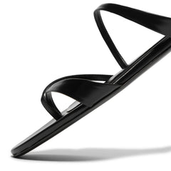 Jude Heath Sandal (Black Leather)