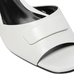 Jude Taina Mule (White Leather)