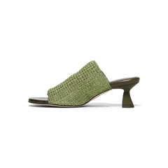 Miista Marilia Metal Sandals (Green)