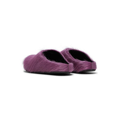 MARNI Womens Fussbett Sabot Mules (Prune violet)