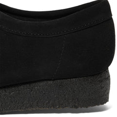 Clarks Womens Wallabee (Black Suede)