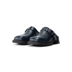 Miista Aroa Buckled Mules (Navy)
