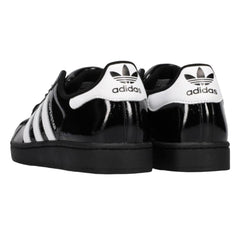 adidas Superstar II Black White Patent Leather