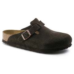 Birkenstock Boston Soft Footbed Suede Mocha