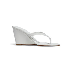 GIABORGHINI The Wedge Sandal (Optic White)