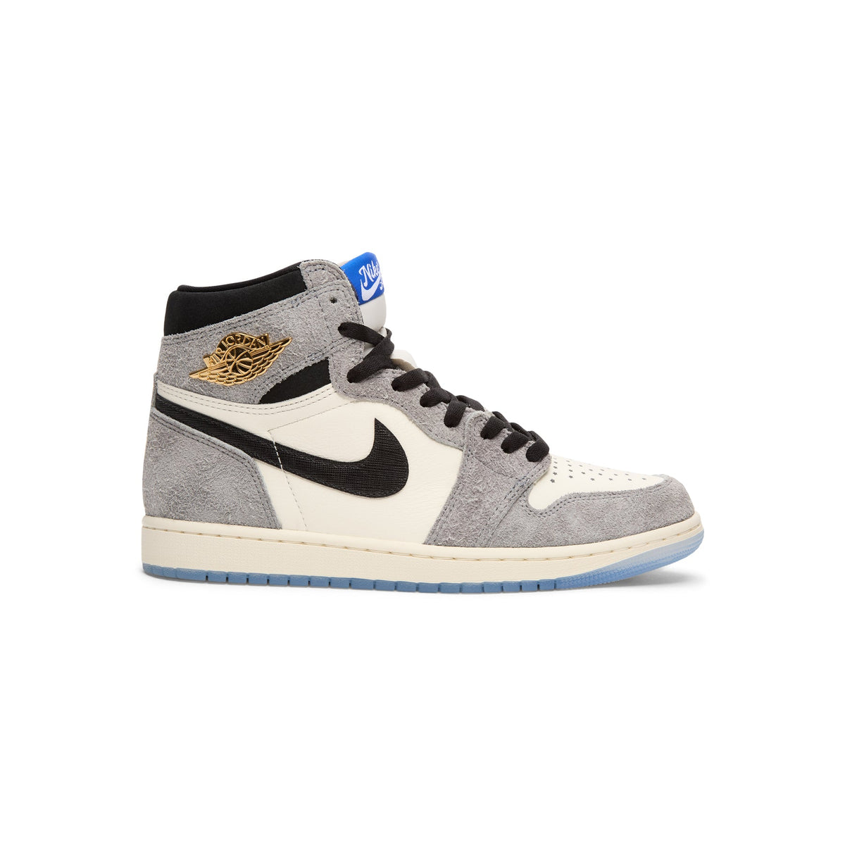 Jordan Air Jordan 1 Retro High OG (Cool Grey/Black-Sail-Game Royal)